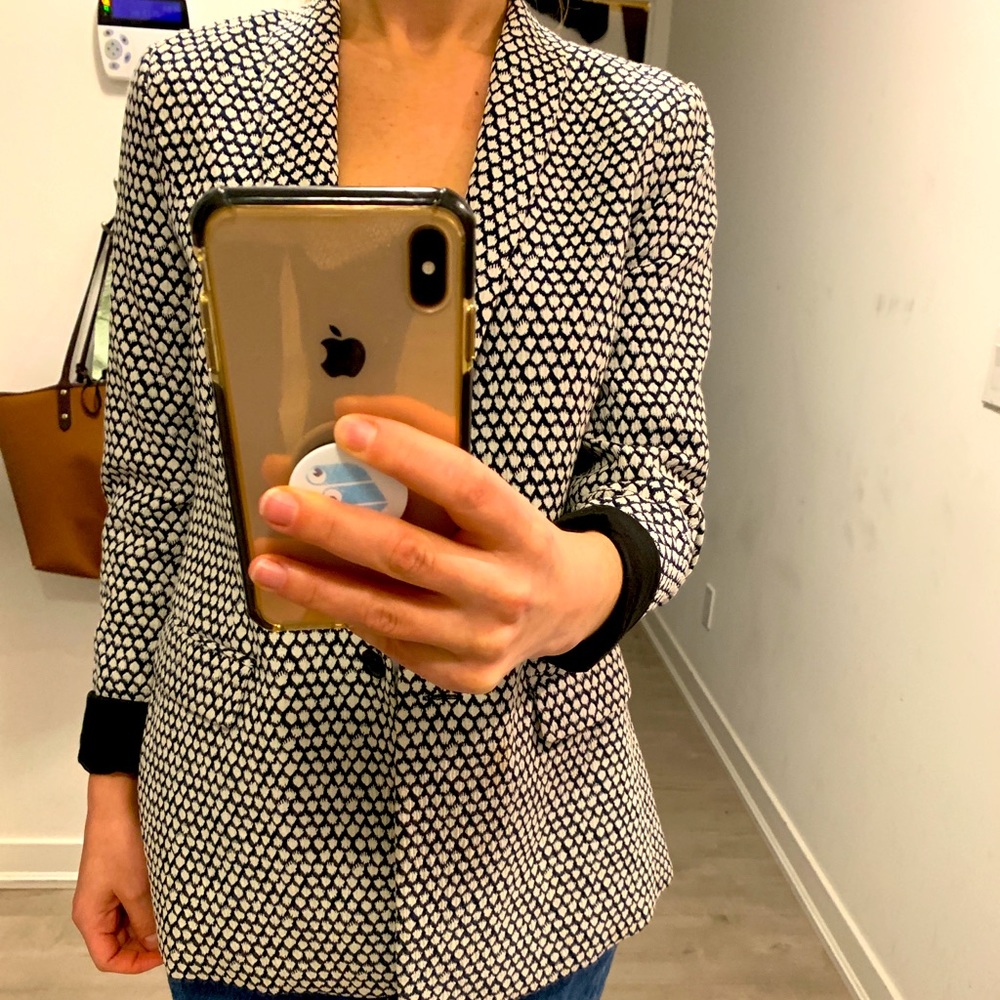 Scotch&Soda Jacquard Printed Blazer